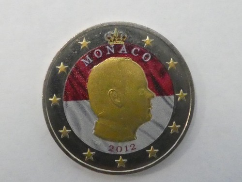 Monaco euro moneta a - 2, euro,