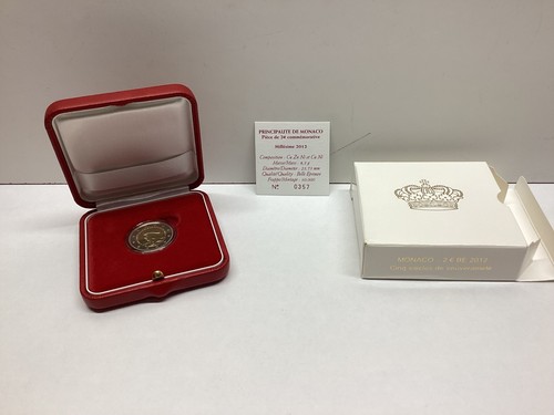 Euro commemorativi monaco - 2,