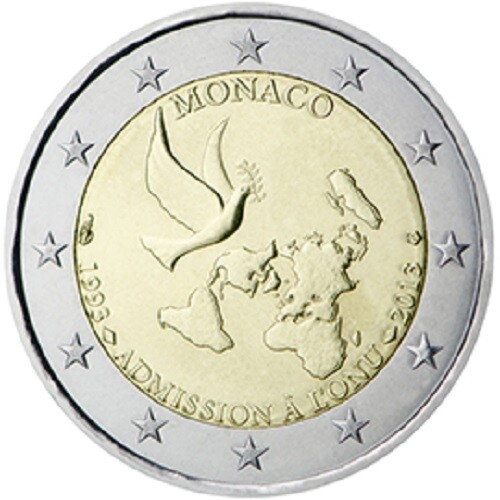 Euro commemorativi monaco - monaco,
