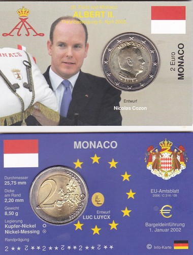 Euro kursmünze monaco 2012 - 2,