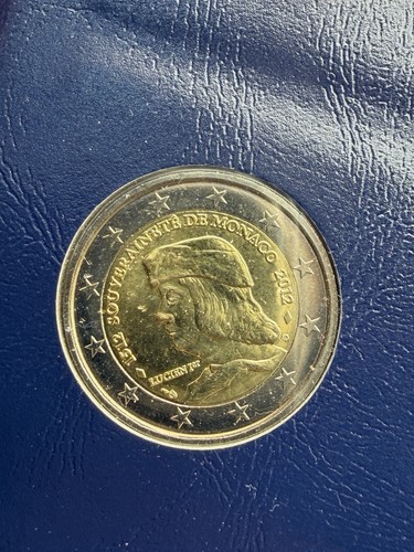 Euros commémorative monaco - 2,