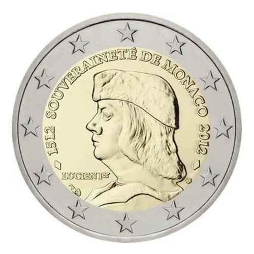 Euro commemorativi monaco - 2,