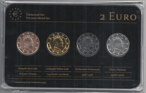 Monaco euro prestige - 2, metal