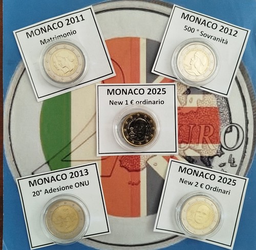 Euro monaco 3 fdc - euro,