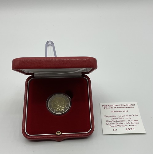 Monaco commemorativo euro - 2,