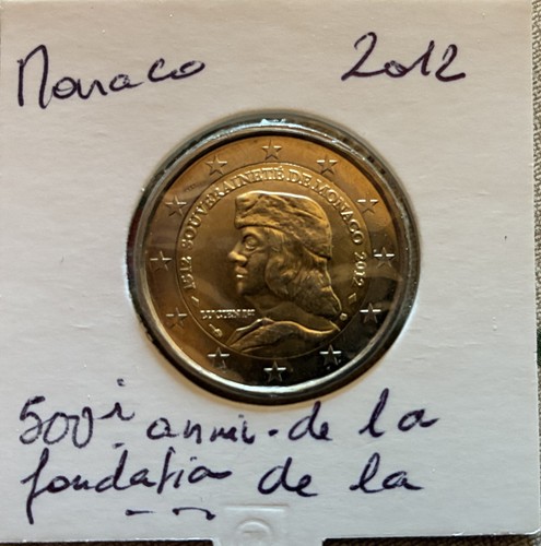 Euro commémorative monaco - euro,