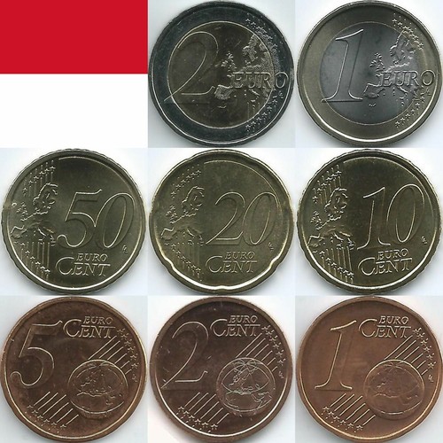 Monete euro monaco dal 2001 - monete,